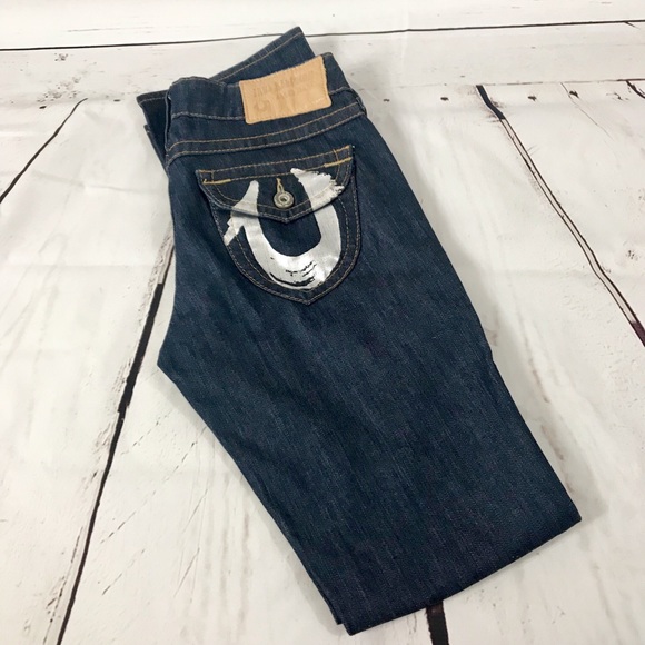True Religion Denim - True Religion Billy W/Metallic Silver Pockets